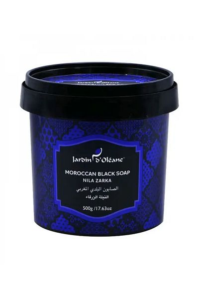 Jardin D Oleane Garden Olian - Moroccan Traditional Soap with Blue Nila - 500g