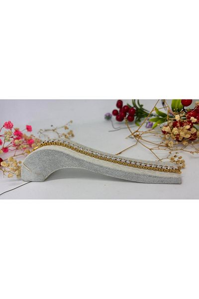 ısıkkonya Stainless Tarnish Baguette Stone Bracelet [Allergy-Free Product].