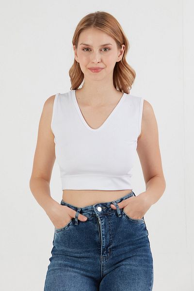 Fulla Moda Βασικό σώμα με λαιμόκοψη V