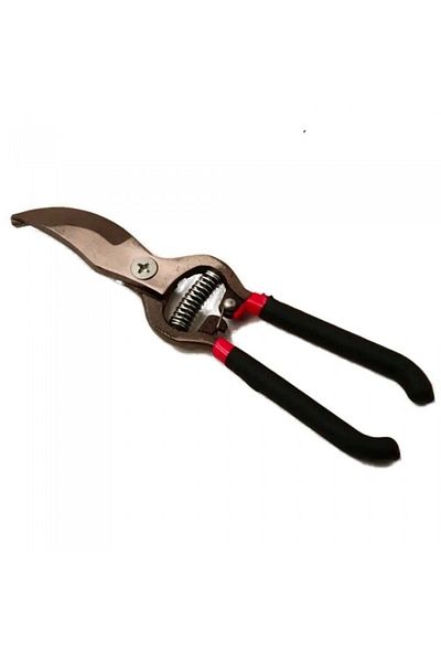 dalimag Steel Garden Scissors, Spring Clamp, 25 cm, Black