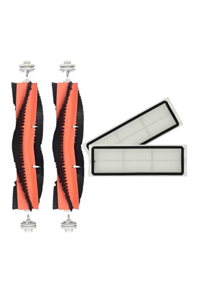 ROPALDE Σετ ανταλλακτικών 4 τεμαχίων συμβατό με ρομποτική ηλεκτρική σκούπα Xiaomi Vacuum Mop2 Pro + (PLUS) (STYTJ02ZHM)