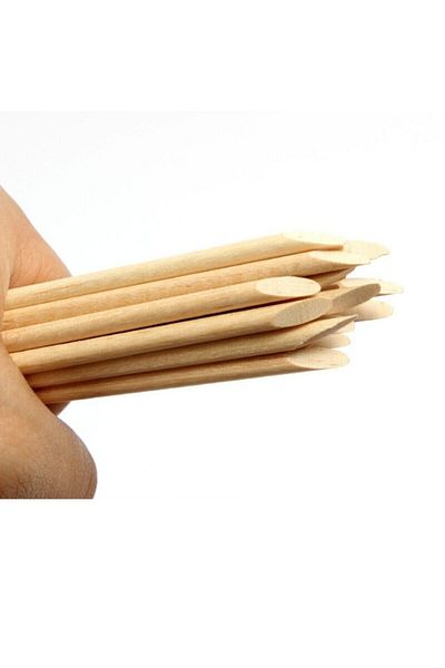QF Wooden Meat Pusher for Manicure and Pedicure 5 Pieces
