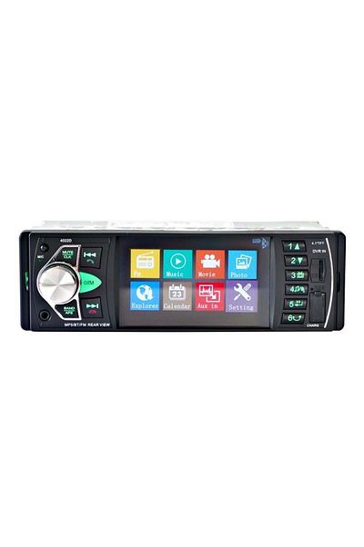 TECHSTAR Car Radio MP5 PLAYER Techstar® 4022D SMART 1DIN, with 4.1" Display, Bluetooth, Remote Control
