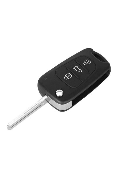 TECHSTAR Carcasă cheie auto Hyundai I30, Accent, Santa Fe, Elantra, 3 butoane