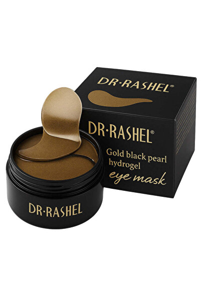 DR.RASHEL Masca pentru ochi Gold Black Pearl hydrogel, cu efect de anticearcan, lifting si antirid, Dr. Rashel