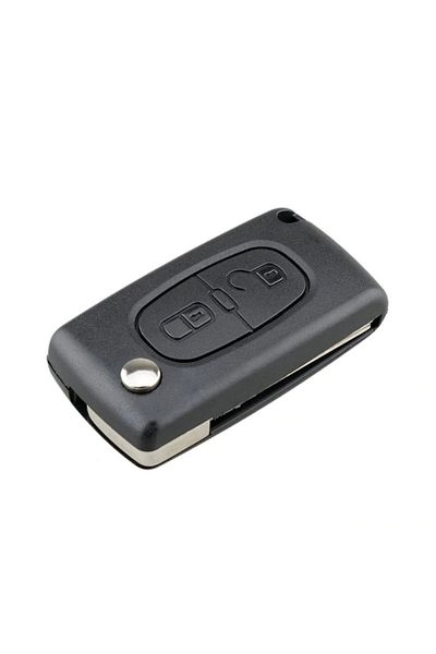 TECHSTAR Carcasă cheie auto Peugeot, Citroen, 207, 307, 407, C2, C3, C4, C5, C6, C8, cu 2 butoane, VA2