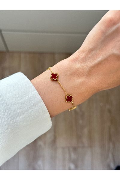 YOUES JEWELRY 316L Steel Mini Bracelet Women Men Unisex Double Sided Bracelet