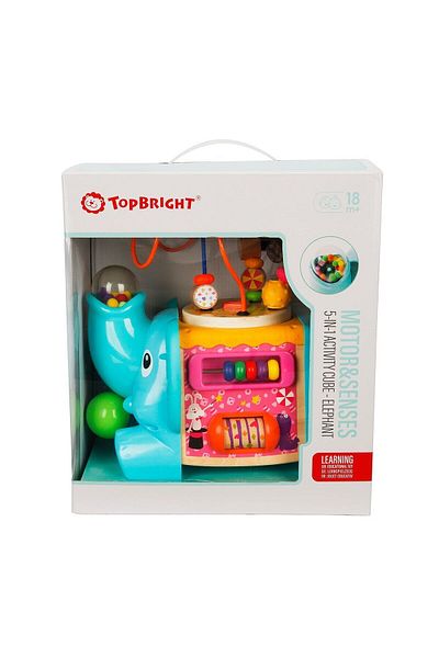 Easy Tedarik 3906 Sun-Board Toys Activity Cube 5 in 1
