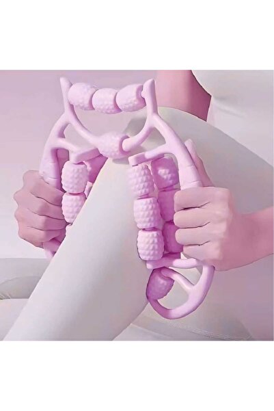 lawrenceshop İthal Esnek Kaliteli Masaj Aleti 18 Tekerlekli Ayarlanabilir Len...