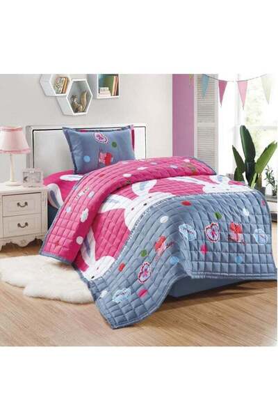 homestyle طقم لحاف سرير مضغوط مكون من 3 قطع بتصاميم للأطفال