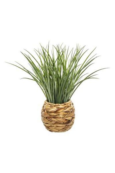 Own Artificial Grass W/Braided Pot (50 x 48.5 cm)