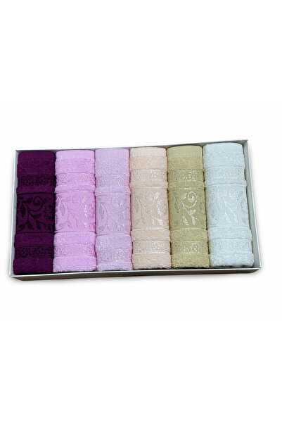 Muensu مجموعة من 6 مناشف مطبخ للزفاف، منشفة مطبخ معلبة، مجموعة فاخرة من 6 منا...