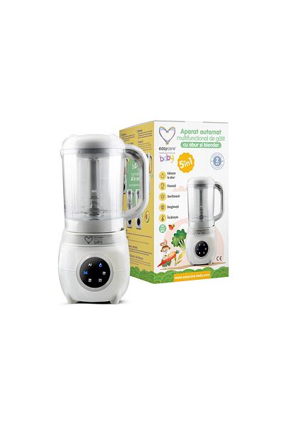 Easycare baby Aparat automat multifunctional de gatit cu aburi si blender 5in1 EASYCARE BABY