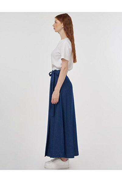 KYR Lyocell Wrap Φούστα Λαδί