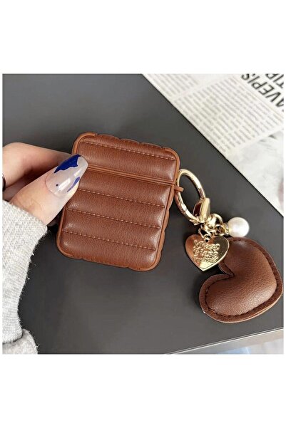 Zebana Zb-Ap5 AirPods 1/2 Generation Compatible Water Bracelet Detailed Case Brown