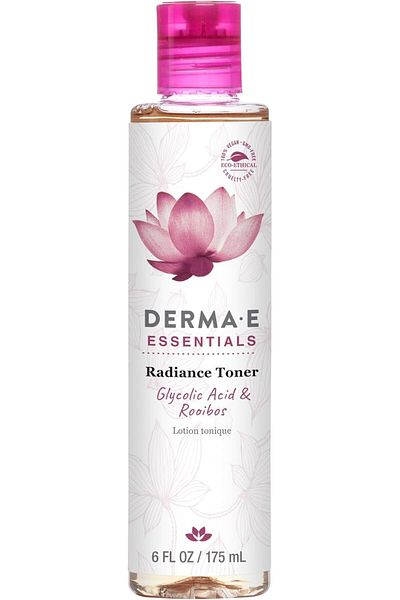 DERMA E Essentials Radiance Toner, 178 ml, 6 fl oz