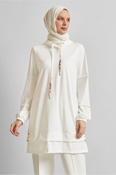 Alvina Hooded Tracksuit Tunic 45471