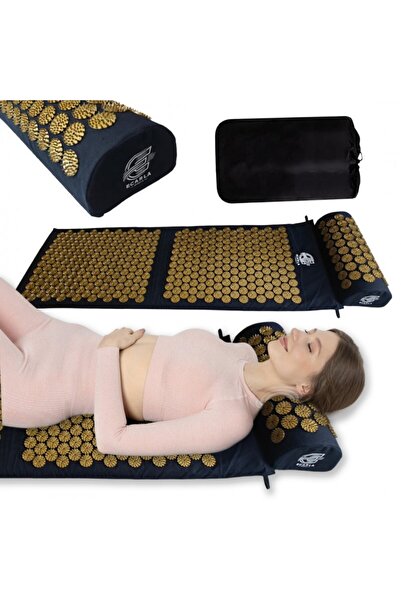 JollyMag Matrace a polštář, pro akupresurní masáž, bolesti bederní páteře a stimulaci svalů, MATA11