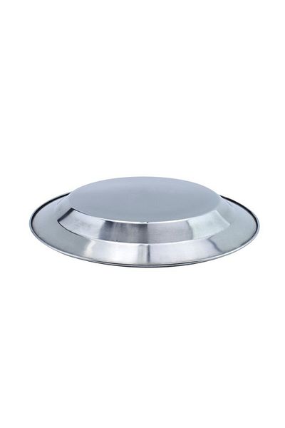 AzHome Farfurie plată, oțel inoxidabil, Ø 24 cm