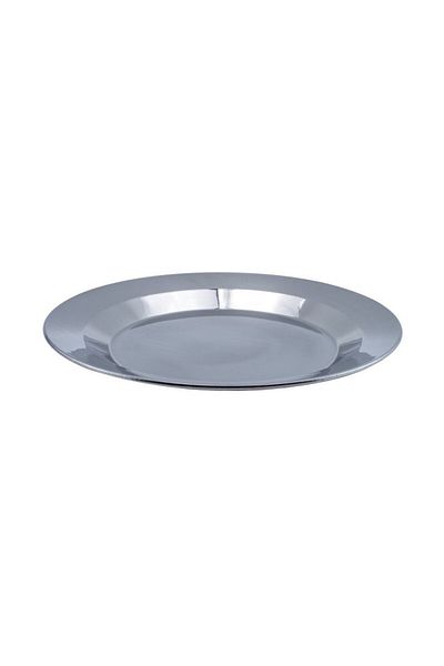 AzHome Farfurie plată, oțel inoxidabil, Ø 24 cm