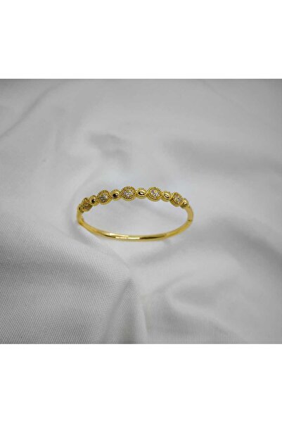 shop Taşlı Kelepçe Gold Çelik Bileklik