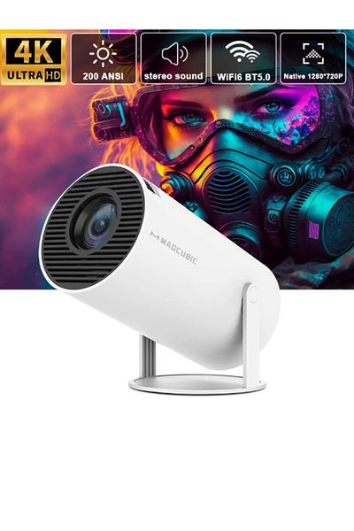 Transpeed Portable High Quality Transpeed 4K Ultra HD Android 11 Dual Wifi 1080P Home Cinema Indoor Outdoor Pr