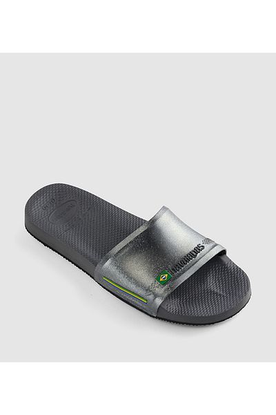 Havaianas Grey HAV. SLIDE BRASIL Unisex Sandal