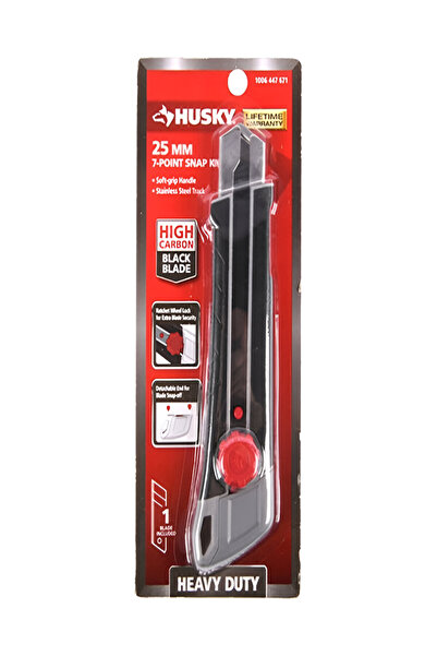 HUSKY Heavy-Duty 7-Point Snap Knife