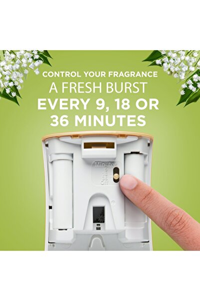 Glade Automatic Spray Unit + Refill Morning Freshness 269 mlAir Freshener for Continuous Daily Freshness