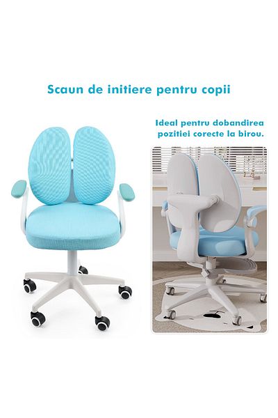 Onuvio ® Adjustable Ergonomic Chair For Primary Classrooms - Learning Correct Posture - Blue