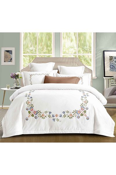 CHIRASO CHIRASO bedding set, SUMMER cotton, Fitted sheet 180x200+25cm, Duvet cover, 2 pillowcases