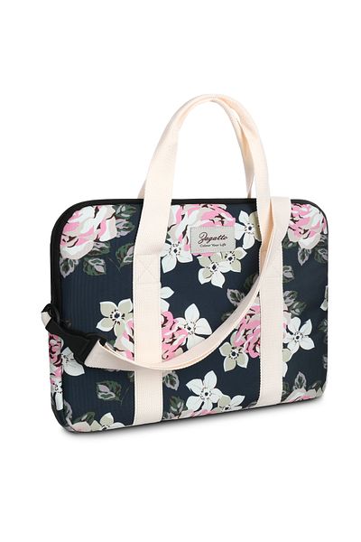 zagatto Geantă pentru laptop, Nylon/Poliester, 15.6'', Albastru floral, Zagatto, ZG678