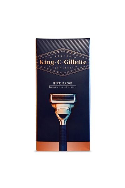 Gillette Aparat de ras King C. Gillette Neck, cu o singură rezervă