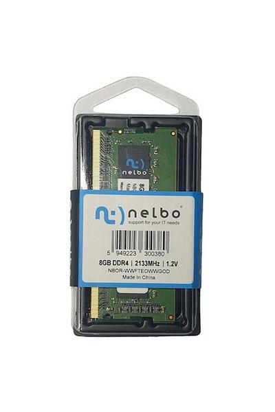 nelbo 8GB SODIMM DDR4 Memory, 2133 MHz, Nelbo, for laptop