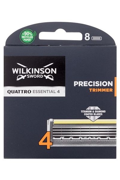 Wilkinson Set of 8 spares, Wilkinson Quattro Titanium Precision