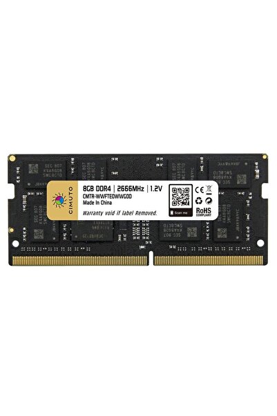 CIMUTO RAM memory 8 GB sodimm DDR4, 2666 Mhz, CIMUTO, for laptop
