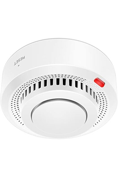 UanTii كاشف دخان Tuya WiFi، إنذار حماية من الحرائق، مستشعر دخان، إنذار دخان لاسلكي 80 ديسيبل، نظام منزلي