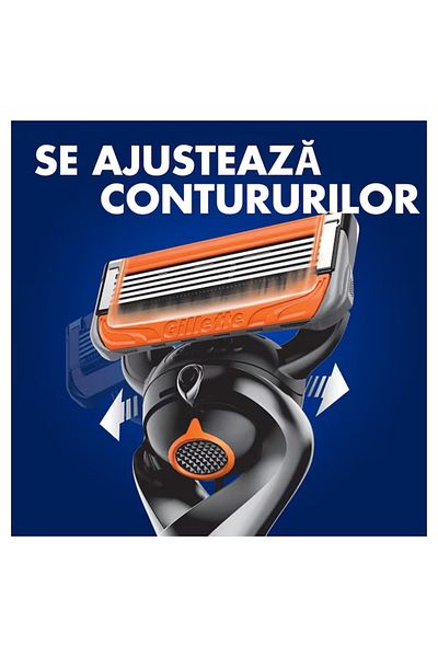 Gillette Piese de schimb pentru aparatul de ras Fusion Proglide Power, 4 bucăți