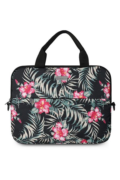 zagatto Women’s laptop bag 15.6”, multicolor, waterproof, trolley strap, front pocket, ZG675