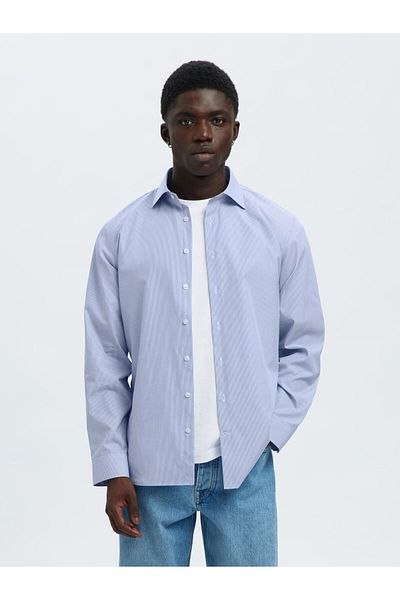 Selected Homme Slim Fit Hemd Baumwoll