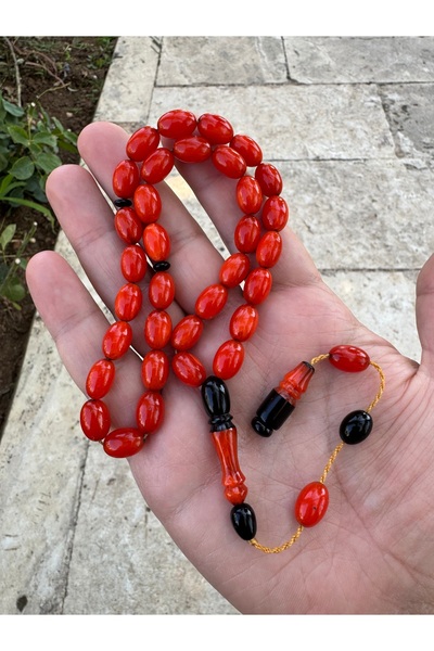 TESBİH ADAM Squeeze Amber Masterly Crafted Rosary