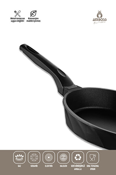 Amboss Vento Döküm Titanyum Kaplama Tava 26x5 cm