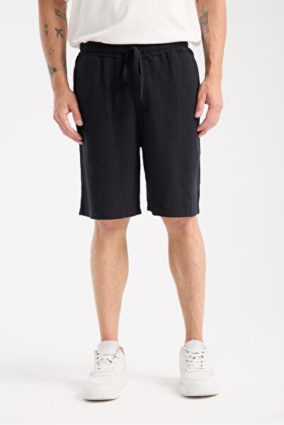 Store 100% Cotton Men's Shorts - Oversize and Sporty Elegance, Summer