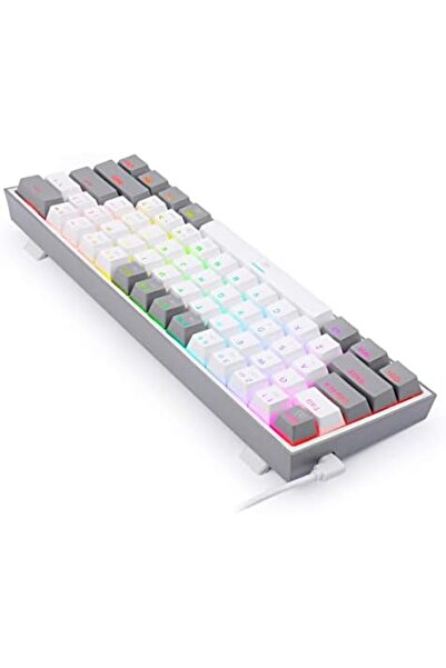 REDRAGON K617 Fizz 60% Wired RGB Gaming Keyboard - 61 Keys Hot-Swap Compact Mechanical Keyboard with