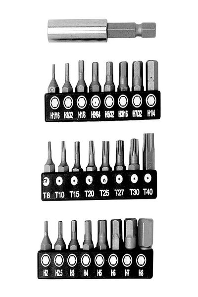 Performance Tool 33-Piece High-Quality and Durable Bit Set