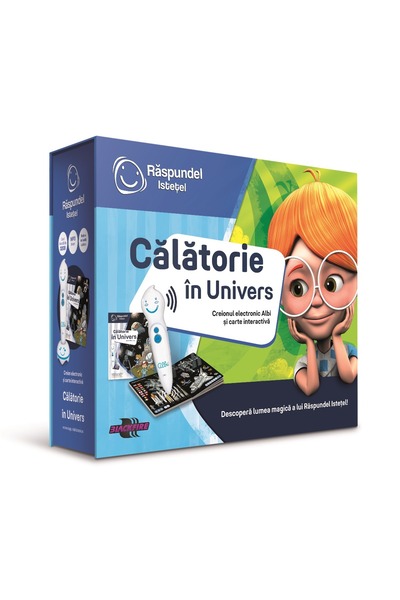Raspundel Istetel Комплект „Пътешествие във Вселената“ с молив и книга
