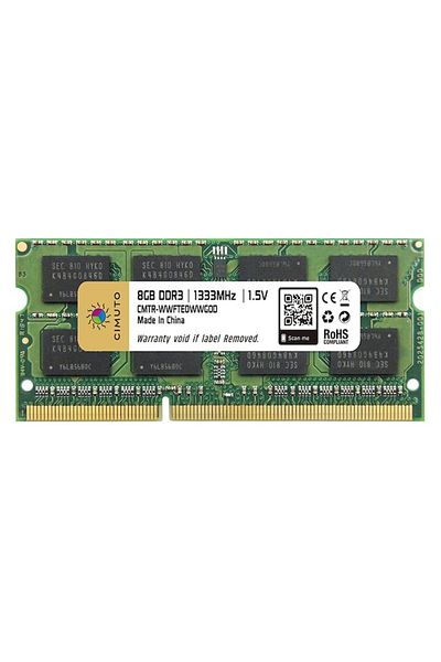 CIMUTO RAM memory 8 GB sodimm DDR3, 1333 Mhz, CIMUTO, for laptop
