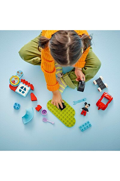 LEGO DUPLO Disney Mickey Mouse Clubhouse and Car Building Set (10454)