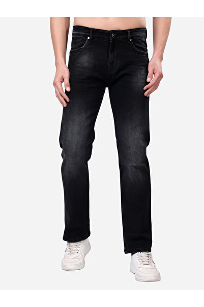 Stylox By Styli Mid Rise Faded Comfort Fit Jeans