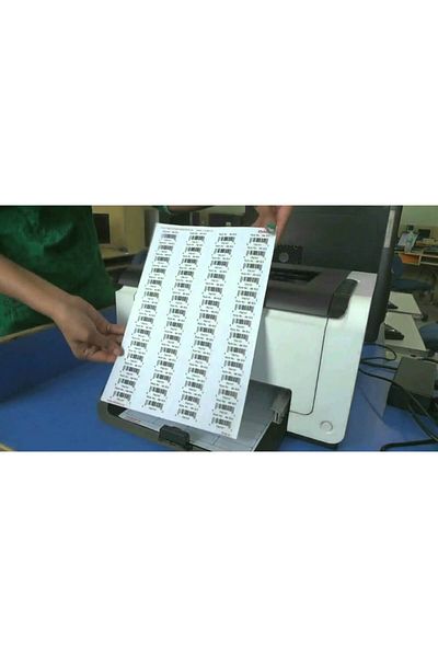 Xerox 100 Xerox Self-adhesive Labels 65/A4, 38.1 x 21.2 mm, Rounded Corners, White